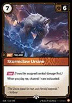 Stormclaw Ursine (Origins Nexus Night Promo)