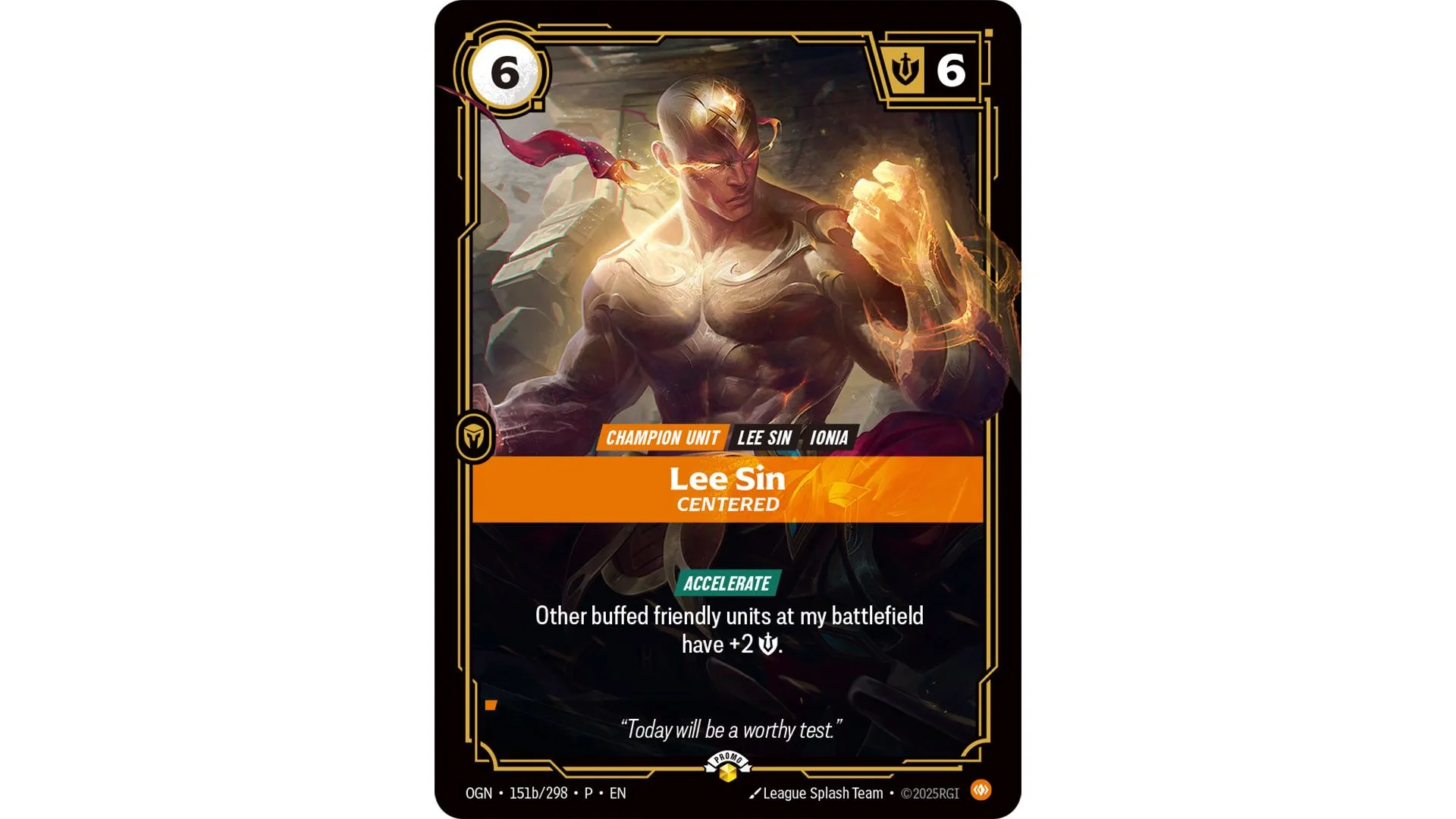 Lee Sin - Centered (Unleashed Nexus Night Promo)