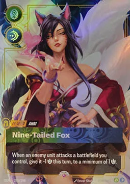 Ahri - Nine-Tailed Fox (Origins Release Event Promo)