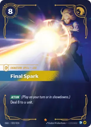 Final Spark (Spiritforged Nexus Night Promo)