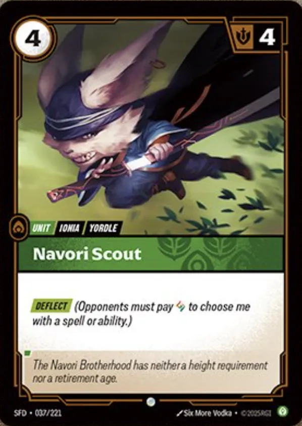 Navori Scout (Spiritforged Nexus Night Promo)