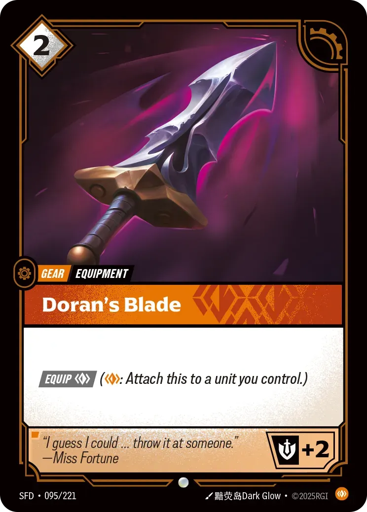 Doran's Blade (Spiritforged Nexus Night Promo)