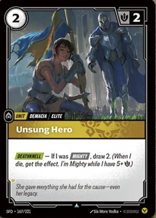 Unsung Hero (Spiritforged Nexus Night Promo)