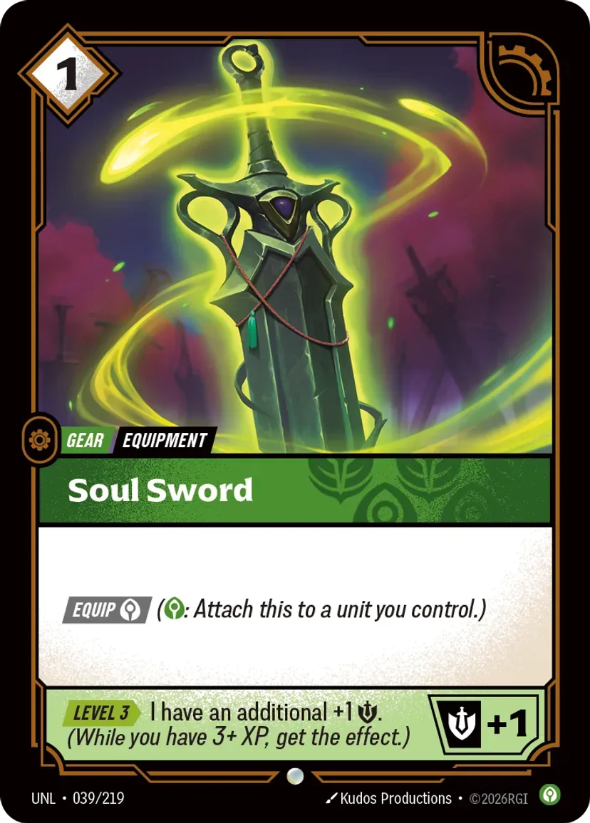 Soul Sword (Unleashed Nexus Night Promo)