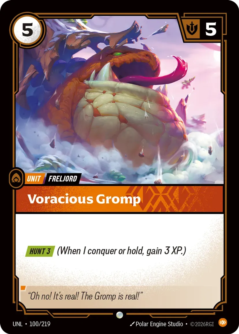 Voracious Gromp (Unleashed Nexus Night Promo)