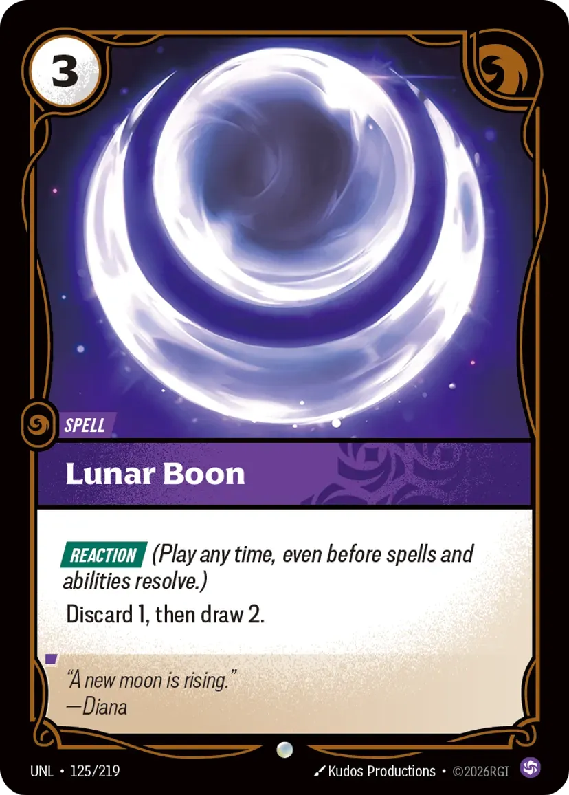 Lunar Boon (Unleashed Nexus Night Promo)