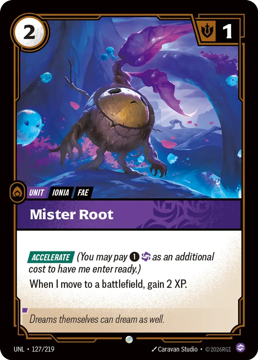 Mister Root (Unleashed Nexus Night Promo)