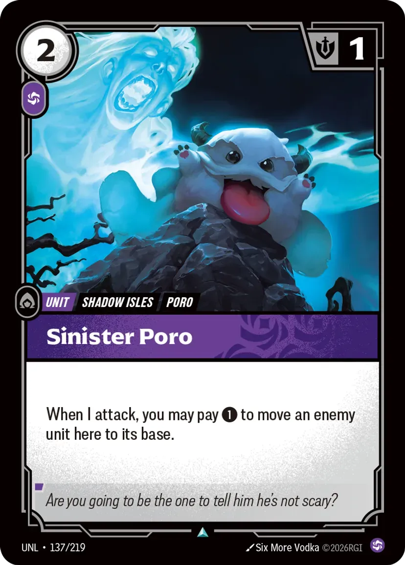 Sinister Poro (Unleashed Nexus Night Promo)
