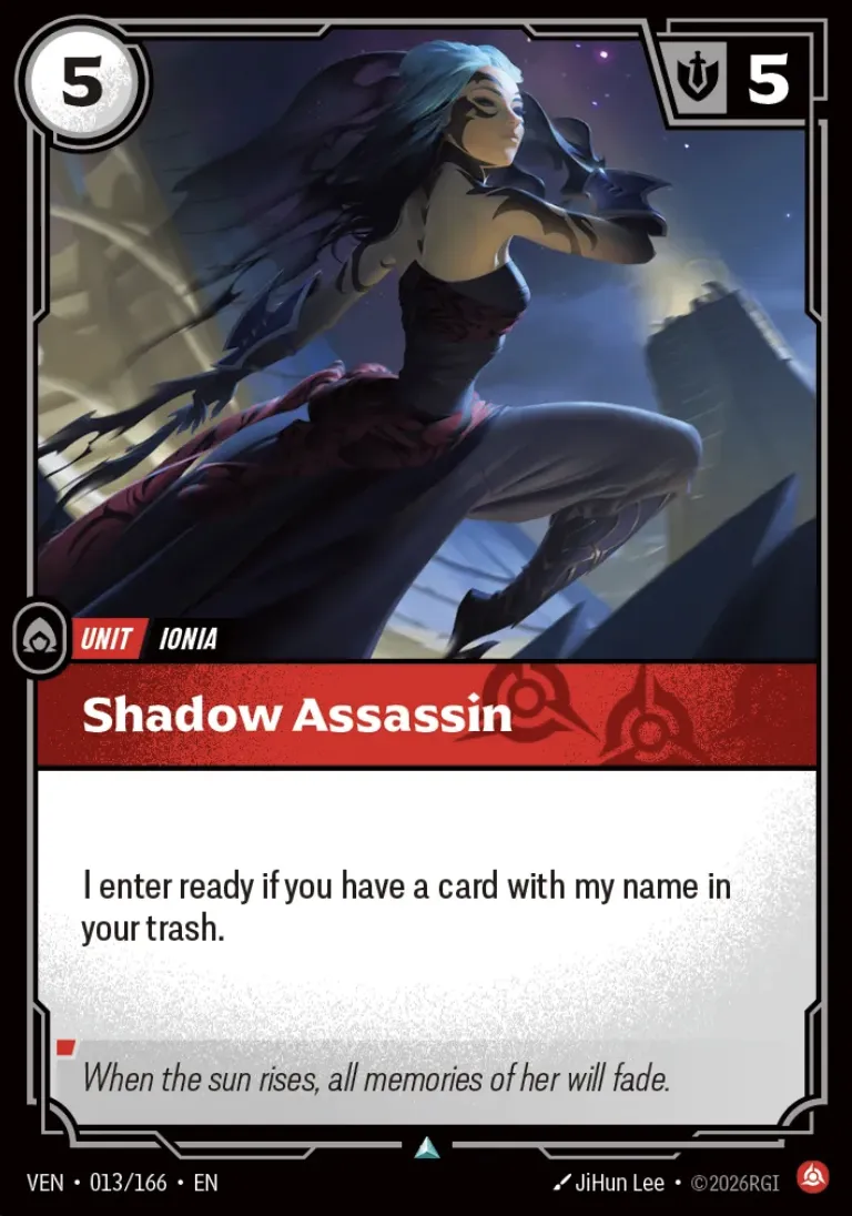 Shadow Assassin (Vendetta Nexus Night Promo)
