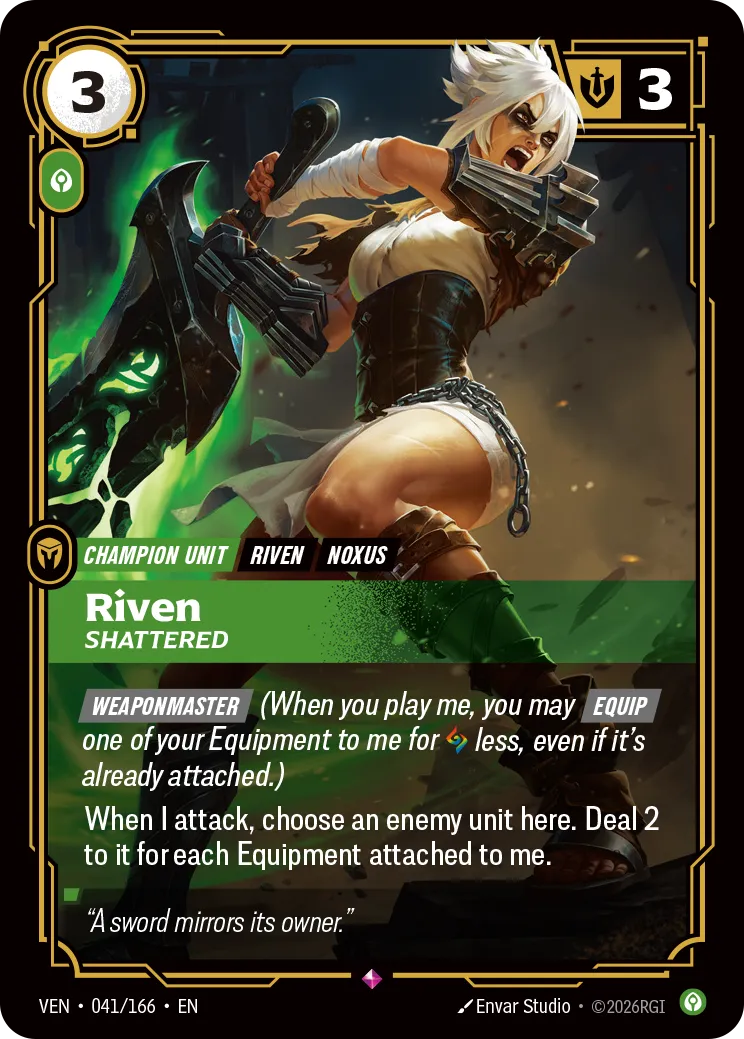 Riven - Shattered (Prerelease Promo)