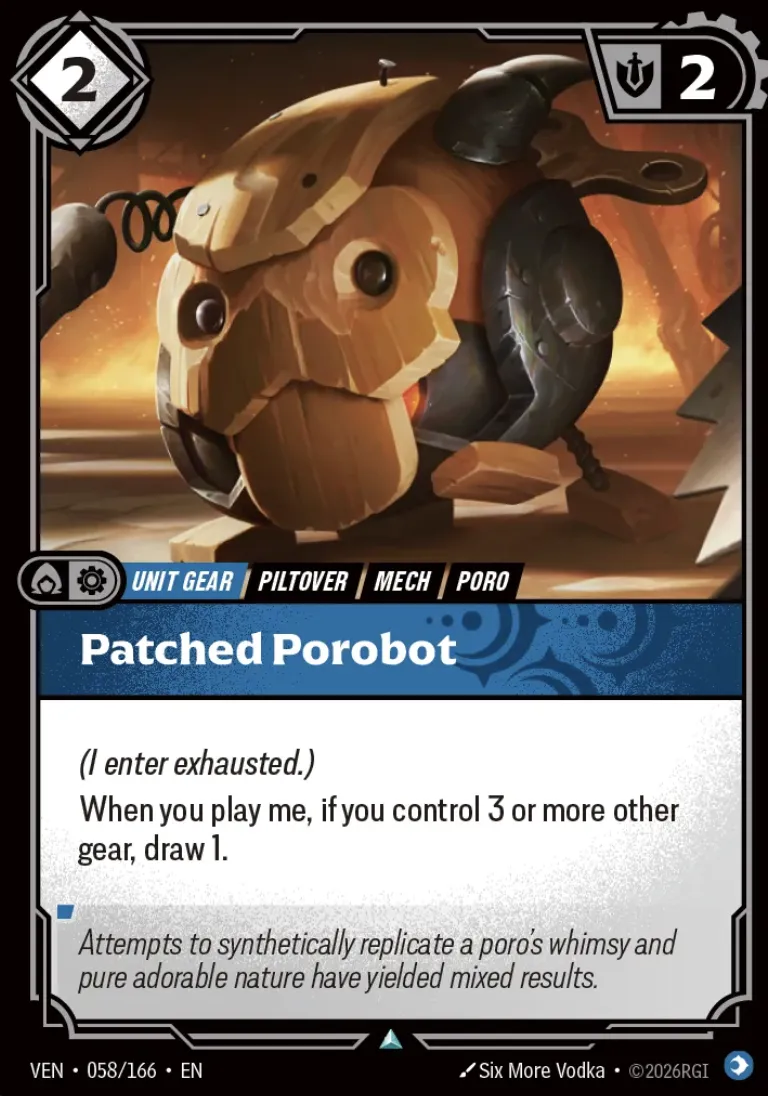 Patched Porobot (Vendetta Nexus Night Promo)
