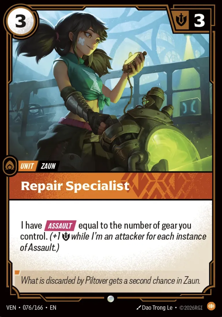 Repair Specialist (Vendetta Nexus Night Promo)