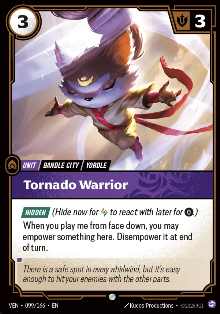 Tornado Warrior (Vendetta Nexus Night Promo)